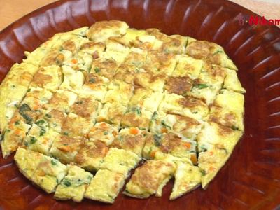 Roti Kukus Wortel Bayam