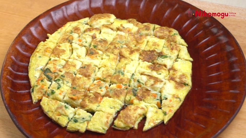 Roti Kukus Wortel Bayam