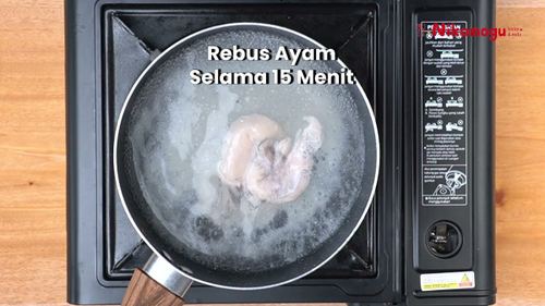 Nasi Ayam Lembut – langkah 1