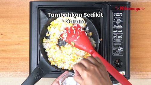 Nasi Goreng Telur Bayi – langkah 5