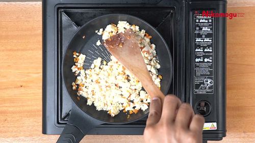 Nasi Tahu Cincang – langkah 4