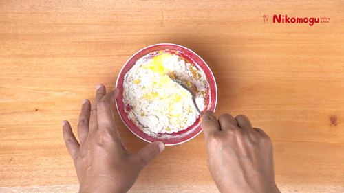 Kue Kukus Labu – langkah 4