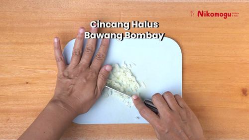Perkedel Tahu Bawang – langkah 2