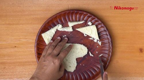 Roti Panggang Hati – langkah 1