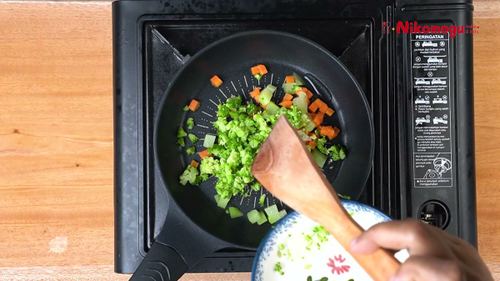 Tumis Sayur Pelangi – langkah 3