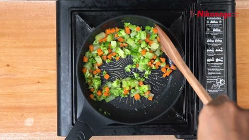 Tumis Sayur Pelangi – langkah 4