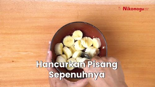 Kue Yogurt Pisang – langkah 1