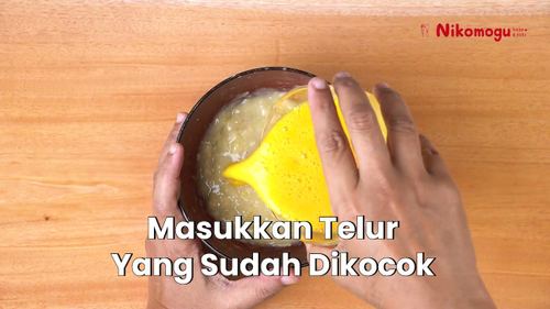 Kue Yogurt Pisang – langkah 2