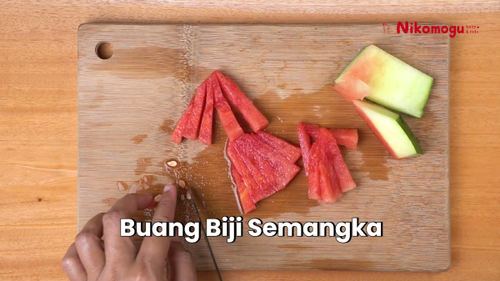 Semangka Stick – langkah 1
