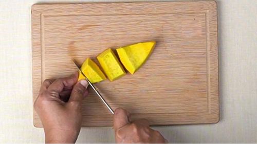 Pure Labu Kuning – langkah 1