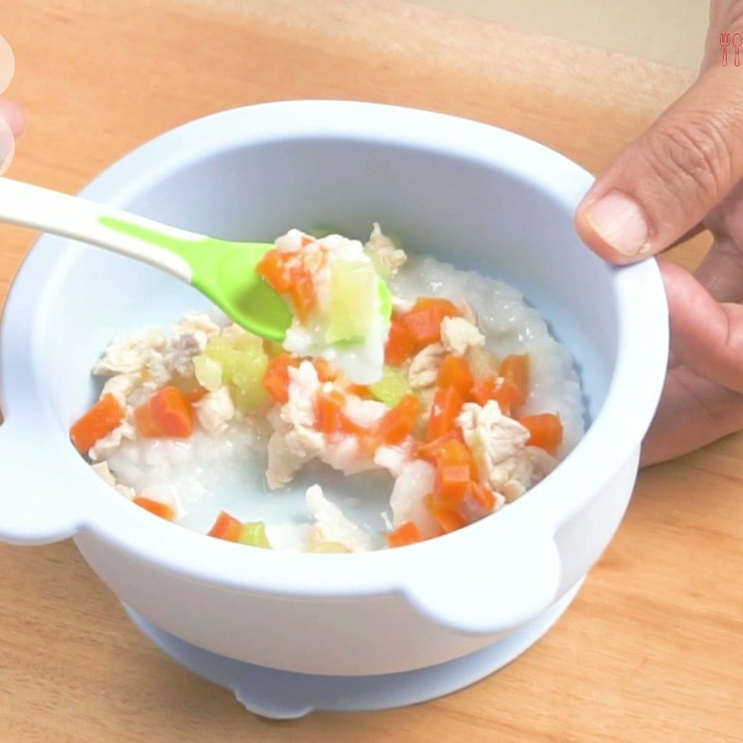 Bubur Ayam Wortel Labu