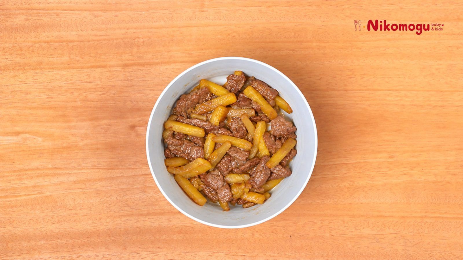 Tumis Daging Sapi dan Labu Kuning