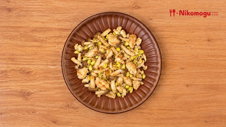 Tumis Ayam dan Jamur