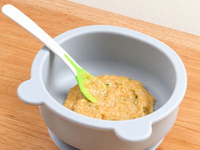 Bubur Roti Ikan Bayam Ubi